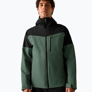 Férfi 3 az 1-ben kabát REGATTA Wentwood 3in1 dark forest green/black (Wentwood RMP455-0N7) kép
