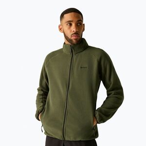Férfi polár pulóver REGATTA Hadfield dark khaki (Hadfield RMA502-41C) kép