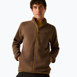 Férfi polár pulóver Regatta Hadfield ground coffee (Hadfield RMA502-0N0) kép