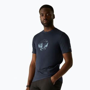 Férfi trekking póló REGATTA Fingal Stretch navy (Fingal Stretch RMT357-540) kép