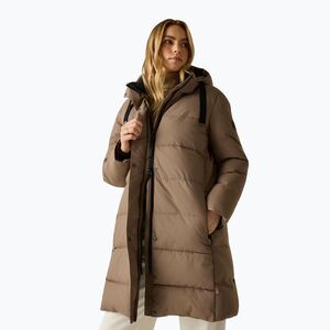 Női bélelt kabát REGATTA Eryn mocha/black (Eryn RWN462-ZXN) kép