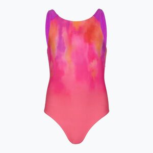 Gyermek egyrészes úszódressz Speedo Print Pulseback rózsaszín/neon ibolya (Print Pulseback 8-A000202002) kép