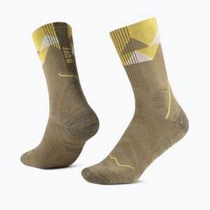 Zokni BUFF Thermomet Crew olive green (Thermomet Crew 138869.835.03.00) kép