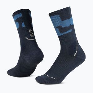 Zokni BUFF Midweight Crew night blue (Midweight Crew 138871.779.03.00) kép