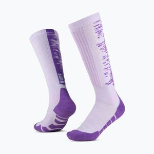 Zokni BUFF Merino Heavyweight Over The Calf lilac ice (Merino Heavyweight Over The Calf 138873.630.03.00) kép