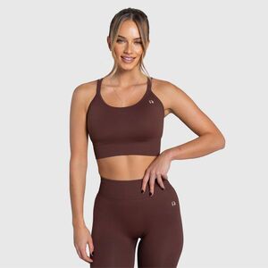 Női sportmelltartó Iron Aesthetics Ultimate, barna kép