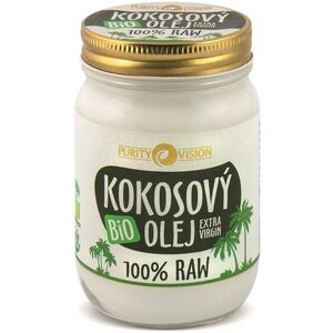 PURITY VISION RAW Kókuszolaj BIO 370 ml kép