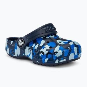 Crocs Baya Graphic Clog navy gyerek papucs (Baya Graphic Clog 206814-410) kép