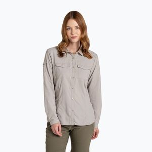 Női ing Craghoppers NosiLife Adventure Long Sleeved Shirt III soft mushroom (NosiLife Adventure Long Sleeved Shirt III CWS534) kép