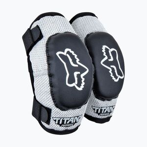 Gyerek kerékpáros könyökvédők Fox Racing Peewee Titan Youth Elbow Jr black/silver (Peewee Titan Youth Elbow Jr 08039_464) kép