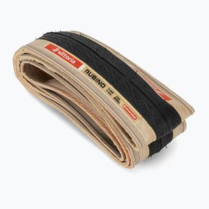 Kerékpár gumiabroncs Vittoria Rubino V G2.0 700 x 28C black/beige (Rubino V G2.0 11A.00.601) kép
