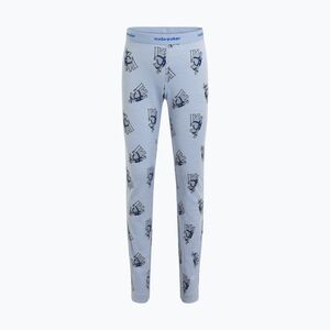 Gyerek thermoaktív nadrág icebreaker Merino 200 Oasis Bear Tour zinc blue/aop (Merino 200 Oasis Bear Tour IB0A57J30O41) kép