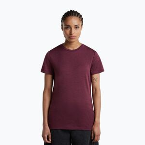Női trekking póló icebreaker Merino 150 Tech Lite III dark berry (Merino 150 Tech Lite III IB0A56Y80PB1) kép