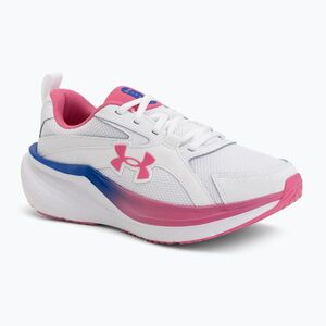 Női futócipők Under Armour Assert 11 white/pink frenzy/pink frenzy (Assert 11 6006724-101) kép