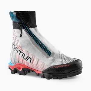 Női magashegyi cipők La Sportiva Aequilibrium Speed GTX white/hibiscus (Aequilibrium Speed GTX ZFMS093W00P02) kép