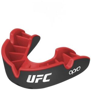 OPRO Silver UFC, fekete/piros kép