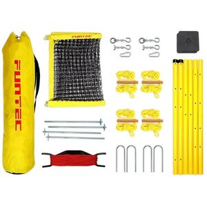 FUN SPORTS SET (MULTISPORT-SET MIT 5 MÖGLICHEN NETZHÖHEN), INKL. SPIELFELDMARKIERUNG kép