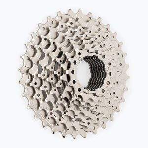Shimano Alivio CS-HG400 9 soros kerékpár kazetta 11-32 ezüst ICSHG4009132 (CS-HG400 9rz 11-32 ICSHG4009132) kép