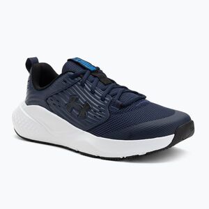 Férfi edzőcipő Under Armour Commit 4 mosott tengerészkék/távoli szürke/fekete (Commit 4 3026017-403) kép