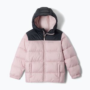 Gyerek bélelt kabát Columbia Puffect Hooded Mineral Pink/Black (Puffect Hooded 2096272618) kép