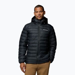 Férfi kabát Columbia Powder Lite II Hooded black ripstop (Powder Lite II Hooded 2086944011) kép