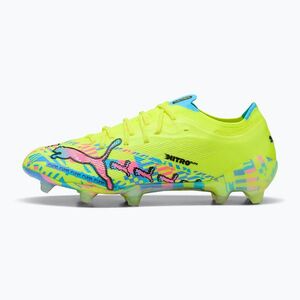Focicipők PUMA Ultra Nitro 7 Ultimate Advanced Level FG puma white/blue glimmer/pink glimmer/yellow alert (Ultra Nitro 7 Ultimate Advanced Level FG 109238 01) kép