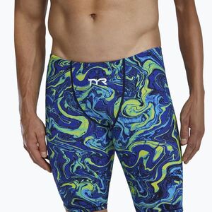 Férfi úszójammerek TYR Thresher Jammer Hyperblitz blue/green (Thresher Jammer Hyperblitz TPHMN6A_487_24) kép