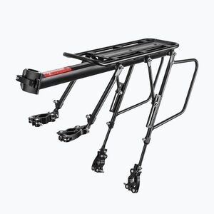 Kerékpáros csomagtartó Rockbros 33210004001 Bike Rear Rack black (Bike Rear Rack 33210004001) kép