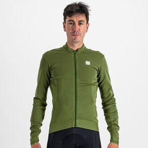 SPORTFUL Hosszú ujjú kerékpáros mez - MONOCROM - zöld kép