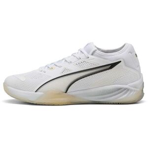 Puma ELIMINATE NITRO SQD 4 Férfi kézilabda cipő, fehér, méret 39 kép