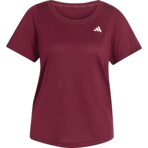 adidas WE MIN SCP TEE Női sportpóló, bordó, méret kép