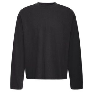 BLEND BHKHALID L/S TEE PP NOOS Férfi hosszú ujjú póló, fekete, méret kép