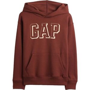 GAP V-FRCH LOGO PO - DROPSHADOW Fiú pulóver, barna, méret kép