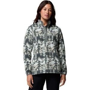 Columbia BENTON SPRINGS™ PRINTED 1/2 SNAP Női fleece pulóver, sötétzöld, méret kép