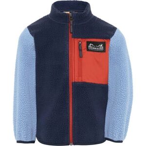 DIDRIKSONS ANTEN KIDS FULLZIP 2 Gyerek fleece pulóver, sötétkék, méret kép