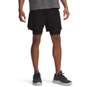 Under Armour VANISH ELITE 2IN1 SHORT Kétrétegű sportos rövidnadrág, fekete, méret kép
