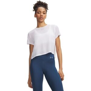 Under Armour VELOCITI SHORTSLEEVE Női futópóló, fehér, méret kép