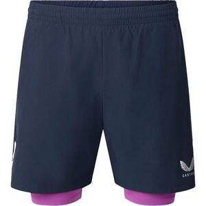 CASTORE FLOW 2-IN-1 SHORT Férfi sport rövidnadrág, sötétkék, méret kép