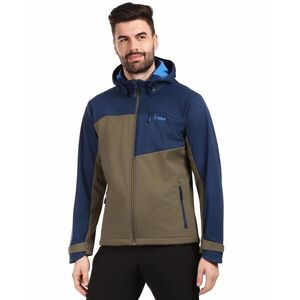KILPI ONTAVIO-M Férfi softshell dzseki, khaki, méret XXXL kép