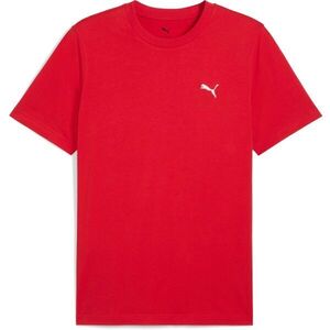 Puma ESSENTIALS SMALL LOGO TEE Férfi póló, piros, méret kép
