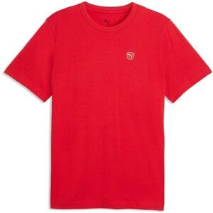Puma ESSENTIALS ELEVATED TEE Férfi póló, piros, méret kép