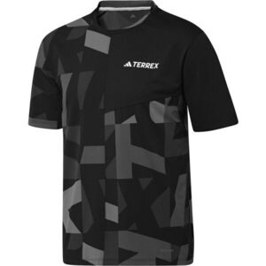 adidas MULTI TERREX AOP TEE Férfi póló, fekete, méret kép