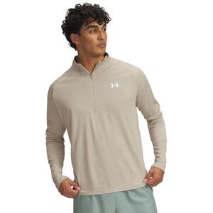 Under Armour TECH TEXTURED Férfi póló, barna, méret kép