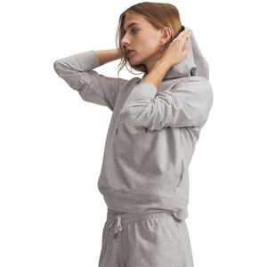 Under Armour SPORT TERRY HOODIE Női kapucnis pulóver, szürke, méret kép
