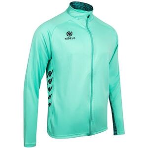NIDELO TRAINING ZIP JACKET 2.0 NANTES Gyerek edzőfelső, türkiz, méret 10Y kép