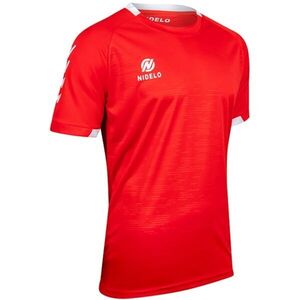 NIDELO PLAYER SHIRT S/S BREST Sportmez, piros, méret kép