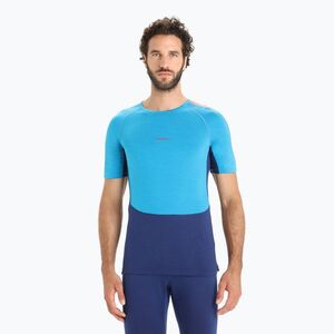 Férfi Icebreaker 125 Zoneknit Crewe thermo póló kék IB0A56H77841 (125 Zoneknit Crewe IB0A56H77841) kép
