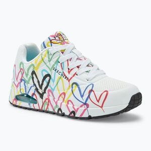 SKECHERS női cipő JGoldcrown Uno Spread The Love fehér/multicolor (JGoldcrown Uno Spread The Love 155507) kép