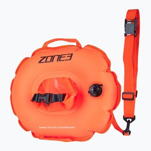 ZONE3 Újrahasznosított On The Go úszóbója hi-vis narancssárga színben (Recycled On The Go Swim Buoy SA24OGSB113) kép