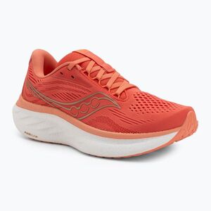 Női futócipő Saucony Ride 18 korall/lazac (Ride 18 S11000-241) kép